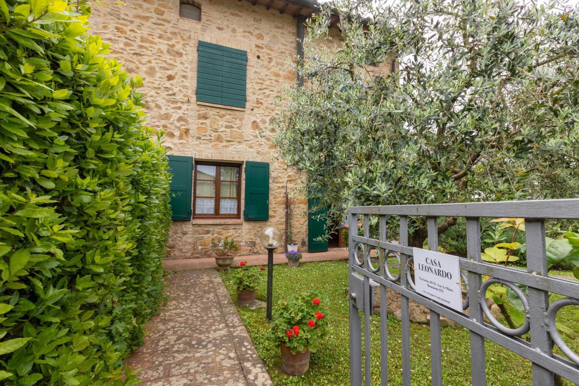 Casa Leonardo, Montaione, Mura Exterior foto